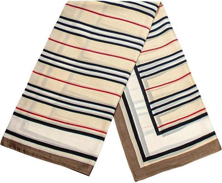 Image du produit JTI Foulard rayé - Marron, No. 32