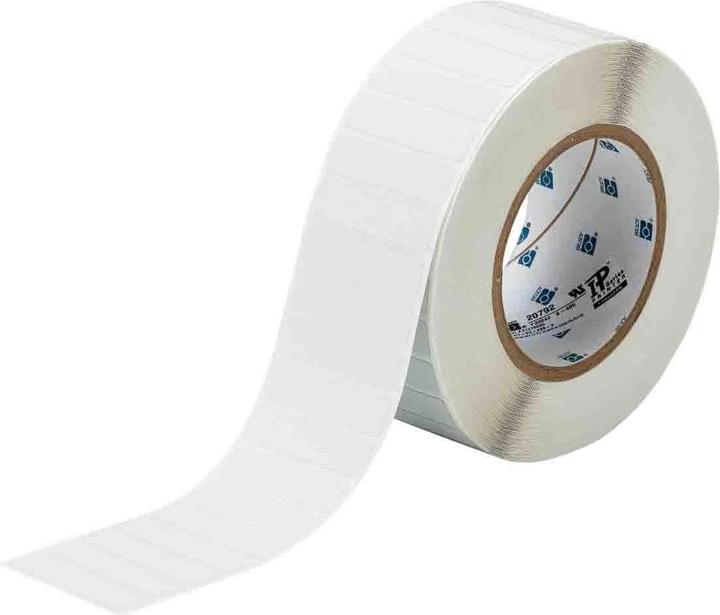 Image du produit Brady THT-53-7576-3, Polyester métallisé anti-contrefaçon, argent, mat, 50,80 x 12,70 mm