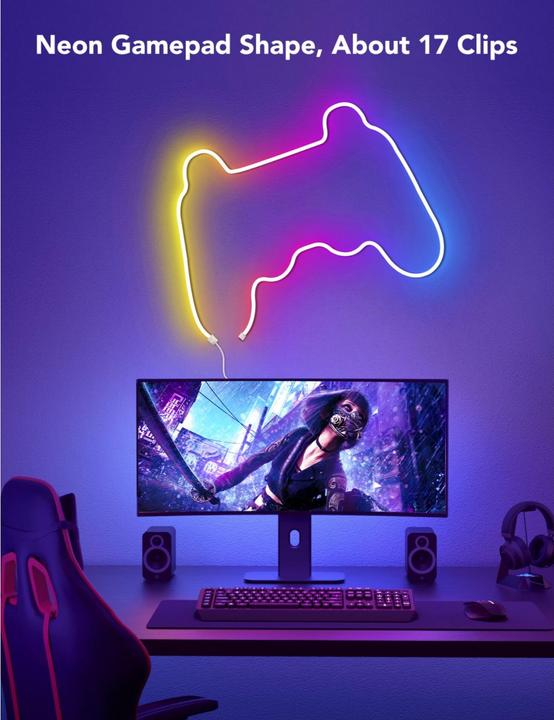 Immagine prodotto Govee Staffe di montaggio per luci al neon a corda (20 pezzi)