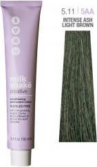 Produktbild Milk_Shake Creative - farba do włosów 100ml, pełna paleta kolorów - 5,11 | 5AA || Intensywny Jasny Popielaty (Intensywny Jasny Popielaty, 5,11, 5AA)