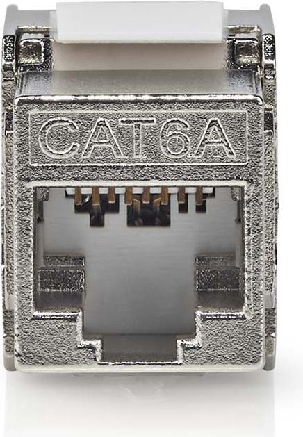 Actual product image Nedis Keystone | CAT6a | RJ45 socket | S/FTP | metal | box (S/FTP, CAT6a, 0.04 m)