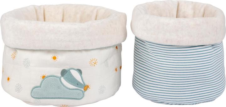 Nattou Félix et Léo Panier décoratif 2 pcs.