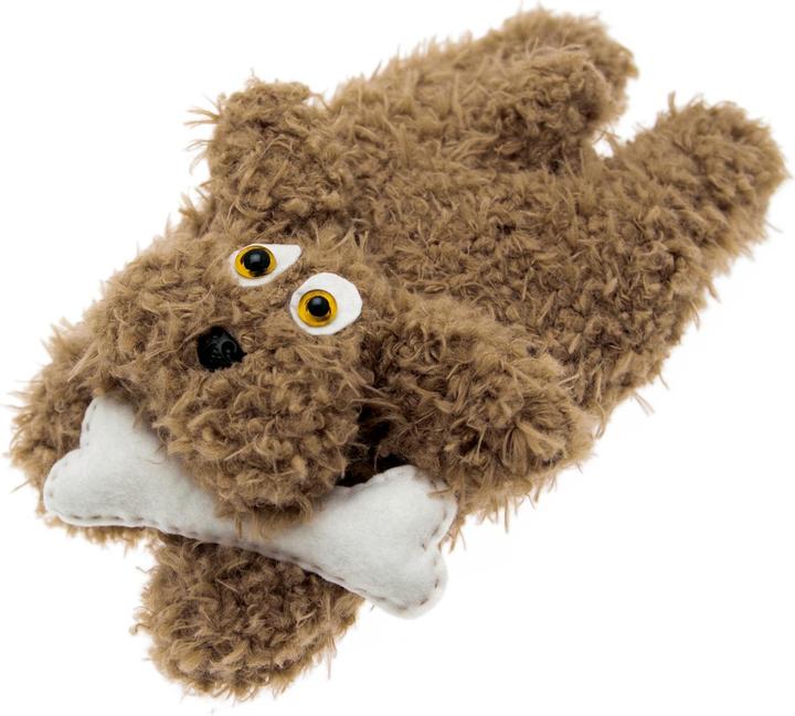Actual product image Stafil Plush fabric "woolly curls", approx. 40 x 30 cm