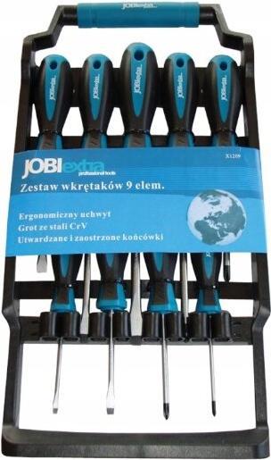 Image du produit Jobi Jeu de tournevis 9 pièces