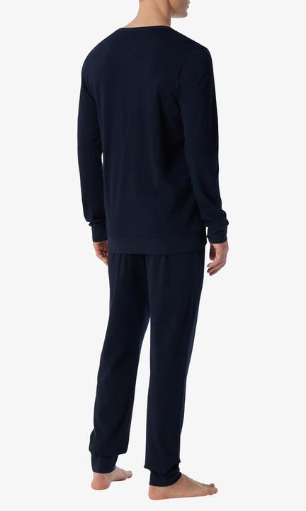 Actual product image Schiesser Pyjamas "Fine Interlock" navy (XL)