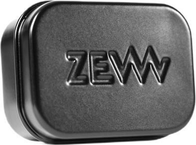 ZEW for men Soap Dish BLACK coated Aluminium