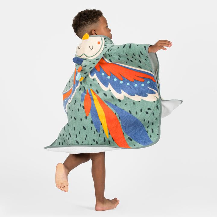 Image du produit Nabaiji Poncho de bain Bébé - Peroquet vert (95 C)