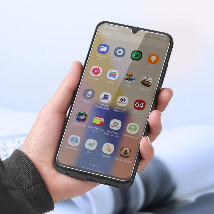 Actual product image My Way Scratch-resistant glass film Samsung Galaxy A05S (1 Piece, Samsung Galaxy A05s)