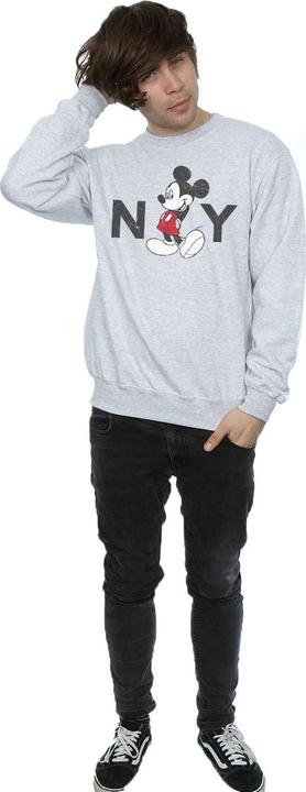Actual product image Disney Mens Mickey Mouse NY Sweatshirt (L)