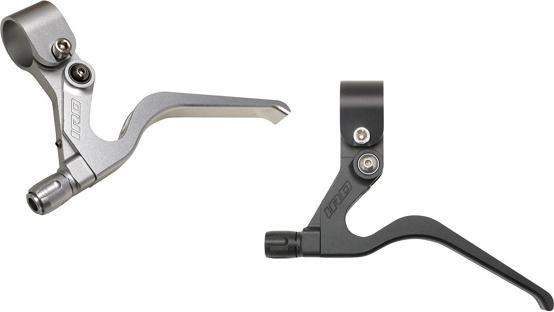 Actual product image Interloc Racing Design IRD - Cafam-L Brake Lever Set, Long Pull (Silver)