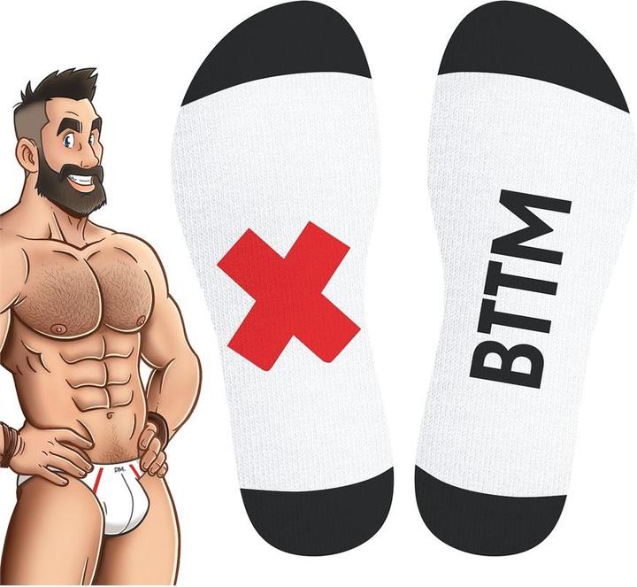 Actual product image Sneakxx BTTM" socks (39 - 45)