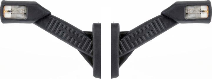 Image du produit Wiltec Feux de gabarit 2x4 LED 12V Forme carrée Feux d’encombrement Remorque Feux de position Auto