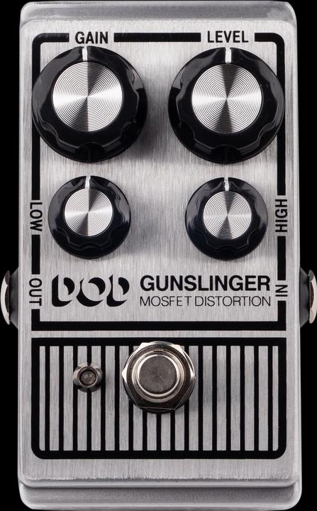 Actual product image Digitech Effect pedal, DOD Gunslinger, MOSFET Distortion Pedal