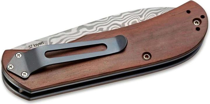 Actual product image Böker Exskelibur II Cocobolo Damascus (7 cm)