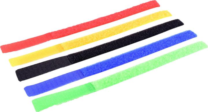 Shiverpeaks 18-10003 strap cable tie Noir (Serre-câbles en plastique, 215 mm, 5 pcs)