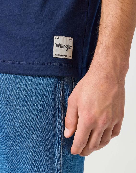 Actual product image Wrangler Shortleeves Solid Tee (M)