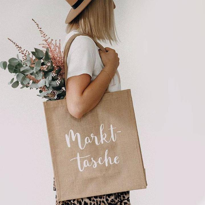 Produktbild Eulenschnitt Markttasche aus Jute
