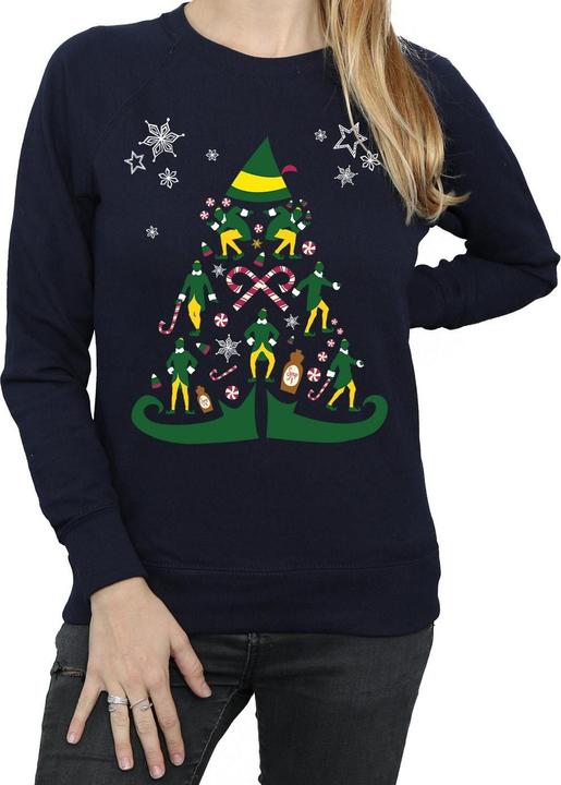 Immagine prodotto Elf Christmas Tree Felpa Donna (XL)