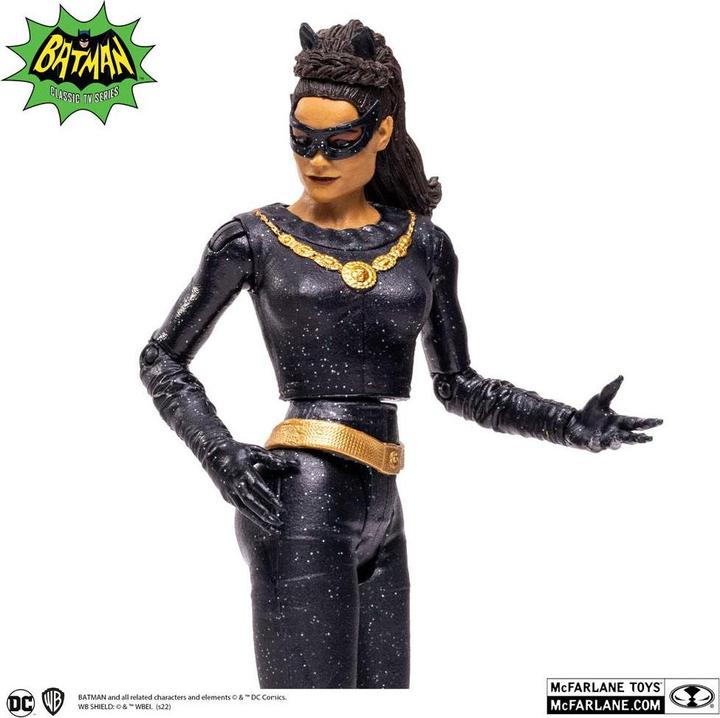 Actual product image McFarlane AF DC Retro Classic Batman 1966 : Catwoman (Season 3) 15 cm