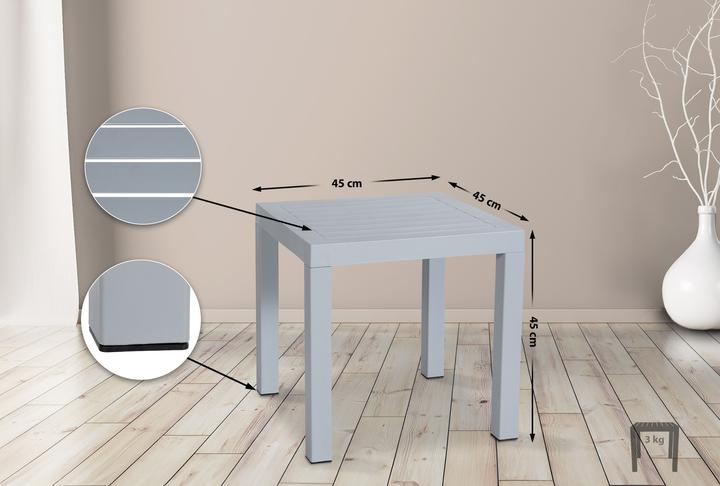 Actual product image CLP Ocean side table, grey