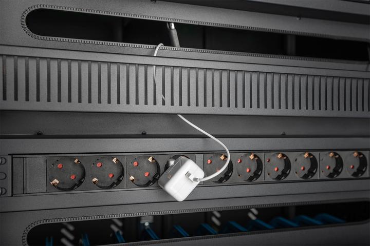 Immagine prodotto Digitus Carrello di ricarica per notebook/tablet fino a 15,6 pollici (6.86 HE, Rack da 19 pollici)