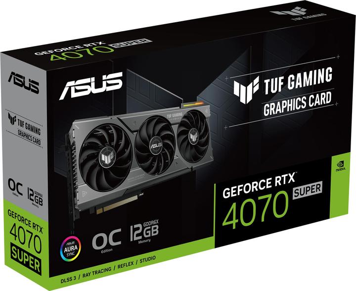 Produktbild ASUS TUF Gaming GeForce RTX 4070 SUPER OC (12 GB)