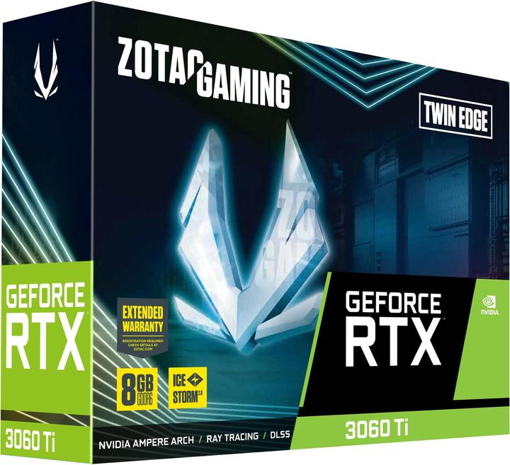 Produktbild Zotac GAMING GeForce RTX 3060 Ti Twin Edge LHR (8 GB)
