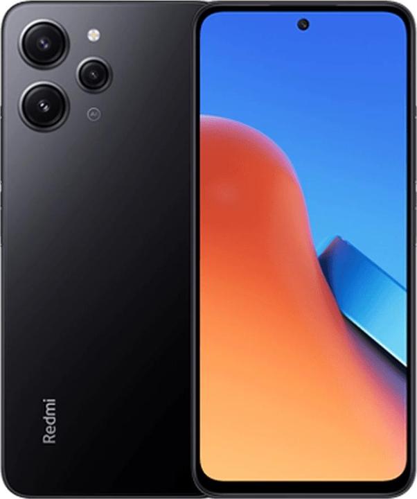 Image du produit Xiaomi Redmi 12 (256 Go, Midnight Black, 6.79", Double SIM hybride, 50 Mpx, 4G)