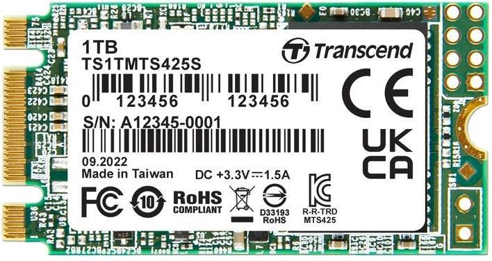 Immagine prodotto Transcend SSD M.2 425S (1000 GB, M.2 2242)
