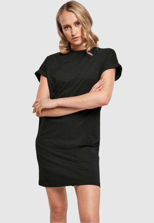 Urban Classics Ladies Organic Cotton Cut On Sleeve Tee Dress