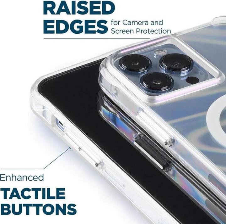 Immagine prodotto Case-Mate Bolla di sapone MagSafe - Custodia per iPhone 14 Pro (iridescente) (Apple iPhone 14 Pro)