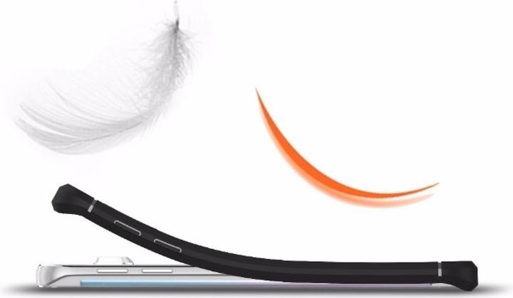 Produktbild Screenguard Samsung Galaxy S6 Edge Hülle Carbon Brushed Soft TPU (Samsung Galaxy S6 Edge)