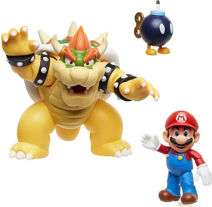 Produktbild Jakks Pacific World of Nintendo: Mario vs. Bowser Lava Battle