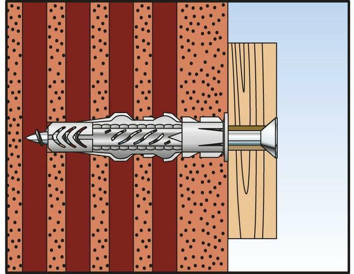 Produktbild Fischer 90863 Unidübel UX 6X50 NV (5 Stk.)