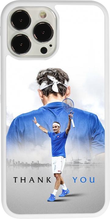 Image du produit PhoneLook Coque Silicone rigide blanc Thank you Roger (Apple iPhone 13 Pro Max)
