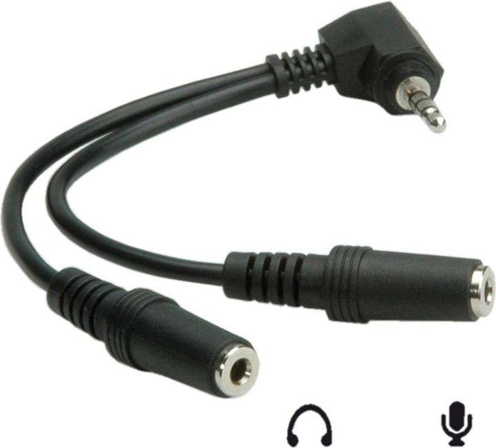 Actual product image Roline Headset adapter (Headset adapter)