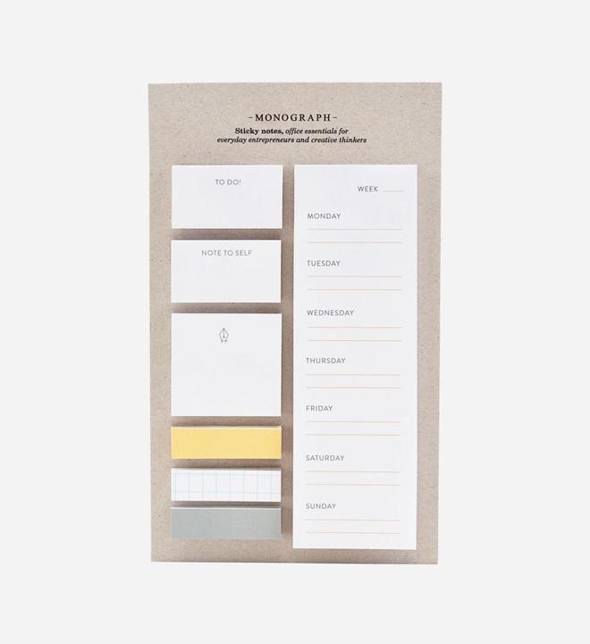 Produktbild Monograph Notizzettel (12 x 21.5 cm)