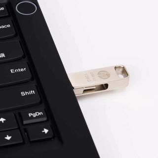 Actual product image HP 256GB x206c OTG Type-C Metal Flash Drive (256 GB, USB-C, USB 3.2)