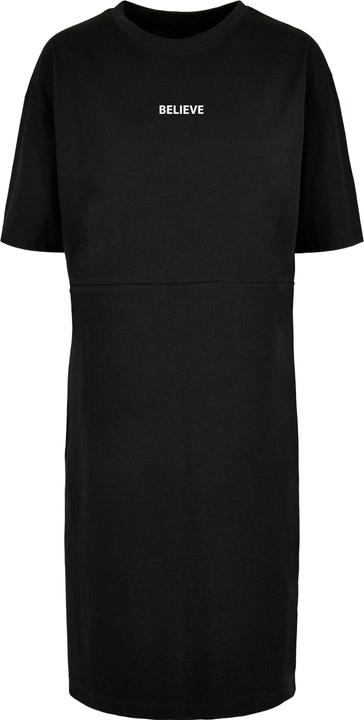 Produktbild Merchcode Ladies Believe Front Oversized Slit Tee Dress - 118907 (M)
