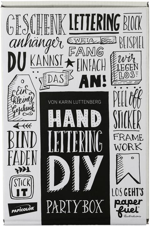 Actual product image I Am Creative Party Box Handlettering Paperfuel