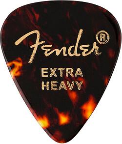 Fender 351 Picks, XHeavy, Tortoise 12 (12 x)