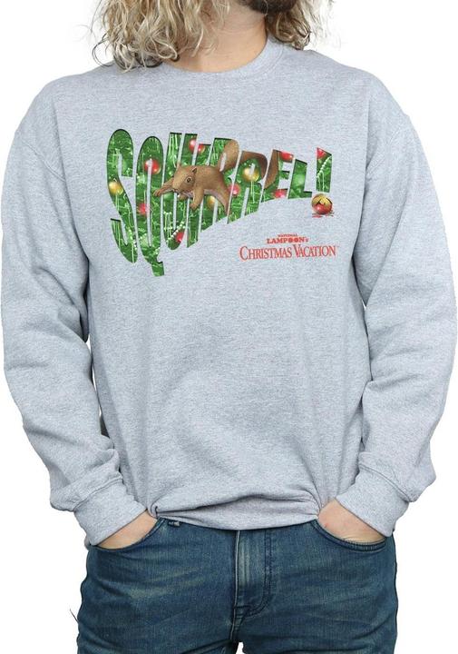 Actual product image National Lampoon´s Vacation Mens Squirrel Tree Sweatshirt (XL)