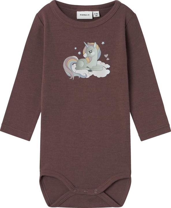Actual product image Name it Merino wool romper (56)