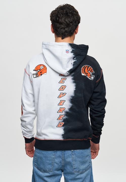 Produktbild Recovered Re:covered Fleece Hoody - INK DYE Cincinnati Bengals - XXL (XXL)