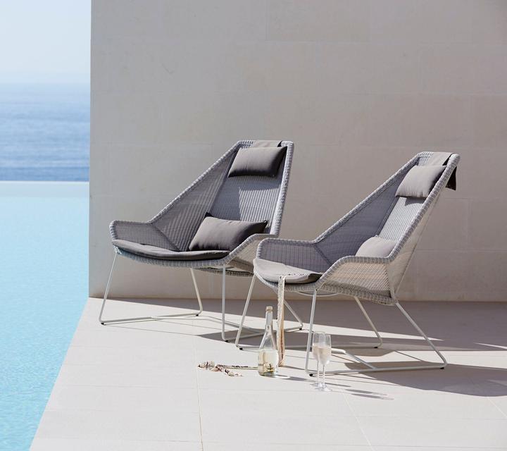 Image du produit Cane-line Breeze Fauteuil de jardin Lounge Haut dossier, coussins non inclus