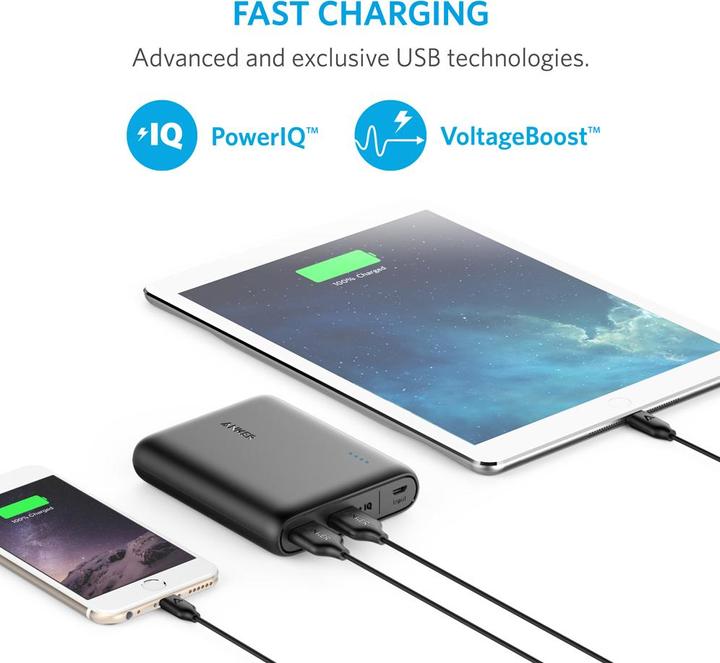 Actual product image Anker PowerCore (13000 mAh, 5 W, 46.80 Wh)