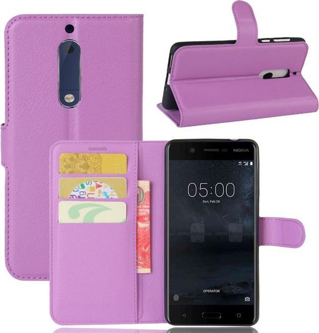 Produktbild MU Classic Litchi Leder Hülle (Nokia 5)