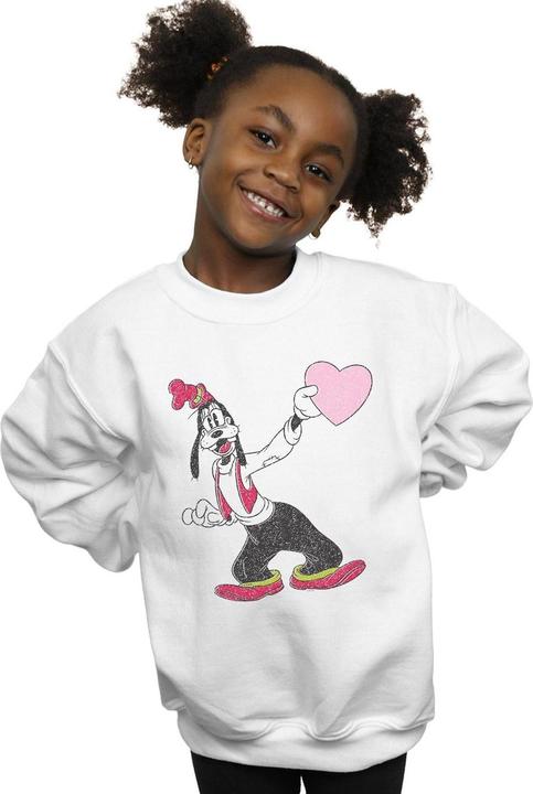 Immagine prodotto Disney Goofy Love Heart Felpa Ragazze (140, 146)