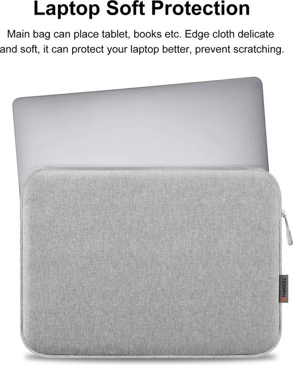 Produktbild König Design Universal Notebook Tablet Tasche 11 - 16,7 Zoll Tasche Hülle Laptop Case Cover (16.70", Lenovo, Apple, HP, Dell)