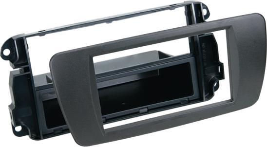 Produktbild ACV 281328-06-2 | Radioblende Seat Ibiza, nit schwarz ( 2 DIN mit Ablagefach)